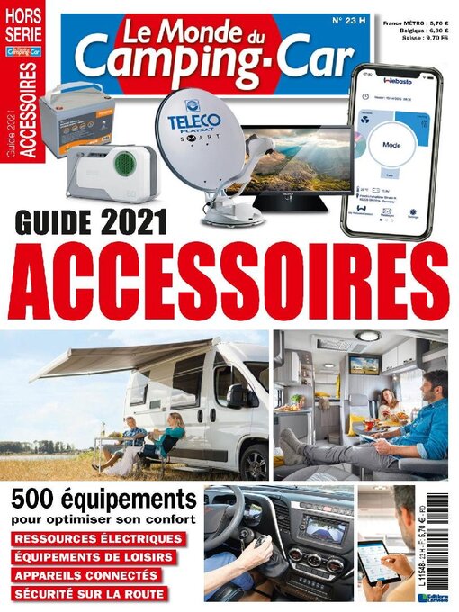 Title details for Le monde du camping-car by Editions Lariviere SAS - Available